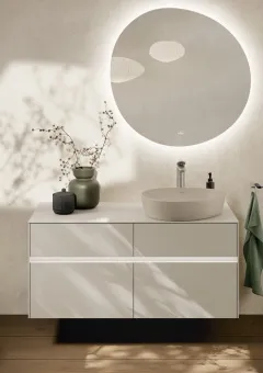 Villeroy & Boch Antao Раковина для установки на столешницу, 510 x 400 x 146 mm, Almond CeramicPlus, без перелива 4A7351AM