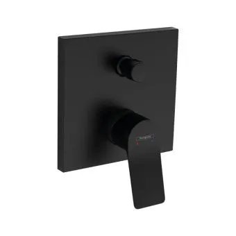 Hansgrohe Vivenis Смеситель для ванны, однорычажный, скрытого монтажа, матовый черный 75415670