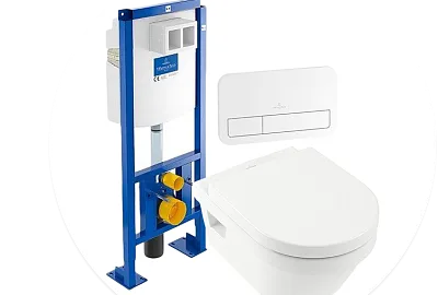 Villeroy & Boch 568CDR01 – готовый комплект для оборудования ванной комнаты