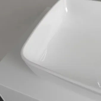 Villeroy & Boch Artis Раковина для установки на столешницу, 580 x 385 x 130 mm, Альпийский белый, без перелива, нешлифованный 41725801