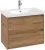 Villeroy & Boch Skyla КОМПЛЕКТ Тумба под раковину, 2 выдвижных ящика, 772 x 596 x 439 mm, Oak Kansas +Skyla Pаковина для установки на тумбу, 800 x 460 x 160 mm, с переливом, Альпийский белый C79600RH+5A518001