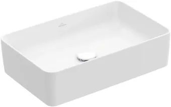 Villeroy & Boch Collaro Раковина для установки на столешницу, 560 x 360 x 145 mm, Альпийский белый, без перелива, нешлифованный 4A205601