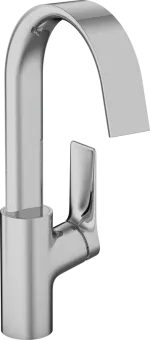 Hansgrohe Vivenis Смеситель для раковины, однорычажный, 210 с поворотным изливом, без сливного гарнитура, хром 75032000