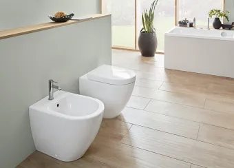 Villeroy & Boch Subway 2.0 Приставной унитаз, смыв DirectFlush, Альпийский белый 5602R001