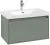 Villeroy & Boch Skyla КОМПЛЕКТ Тумба под раковину, 2 выдвижных ящика, 772 x 596 x 439 mm, Soft Green +Skyla Pаковина для установки на тумбу, 800 x 460 x 160 mm, с переливом, Альпийский белый C78600AF+5A518001