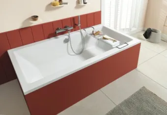 Villeroy & Boch Targa Plus Duo ванна 1800 x 800 mm, Альпийский белый UBA180NES2V-01