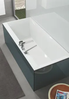 Villeroy & Boch Squaro Edge 12 Ванна Duo, 1900 x 900 mm, Альпийский белый UBQ190SQE2DV-01