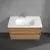 Villeroy & Boch Skyla Тумба под раковину, 2 выдвижных ящика, 972 x 596 x 439 mm, Oak Kansas +Skyla Pаковина для установки на тумбу, 1000 x 470 x 165 mm, с переливом, Альпийский белый C79900RH+5A51A501