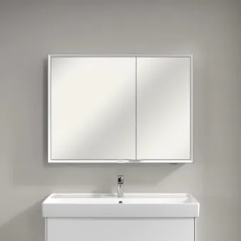 Villeroy & Boch My View Now Настенный зеркальный шкаф, с подсветкой, 1000 x 750 x 168 mm A4551000