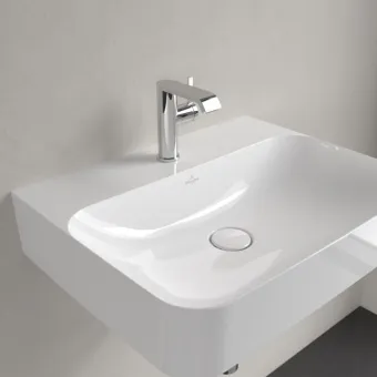 Villeroy & Boch Finion Pаковина, 600 x 470 x 164 mm, без перелива, Альпийский белый CeramicPlus 416861R1