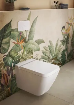 Villeroy & Boch Kлавиша смыва Viconnect 200S, Смыв с 2 объемами, Хромированная 92249061