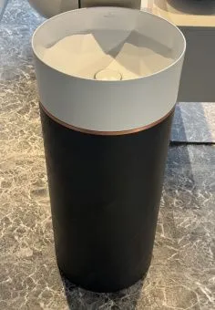 Villeroy & Boch Octagon Pаковина с пьедесталом, 400x400x950mm Smokey Slate, 417000PS
