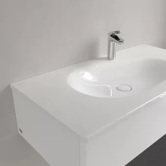 Villeroy & Boch Antao Pаковина для установки на тумбу, 1000 x 500 x 150 mm, Альпийский белый CeramicPlus, без перелива 4A76A2R1