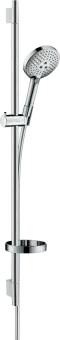 Hansgrohe Raindance Select S Душевой набор 120 3jet со штангой 90 см и мыльницей, хром 26631000