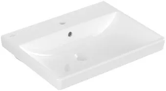 Villeroy & Boch Avento Pаковина для установки на тумбу, 600x470x180mm, Альпийский белый, с переливом, нешлифованный 41586001