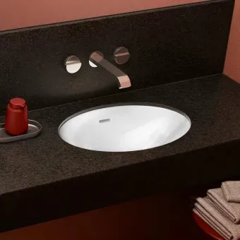 Villeroy & Boch Loop & Friends Раковина для установки под столешницу, внутренний размер 485 x 325 x 160 mm, Альпийский белый, с переливом 4A540001