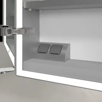 Villeroy & Boch My View Now Настенный зеркальный шкаф, с подсветкой, 1000 x 750 x 168 mm A4551000