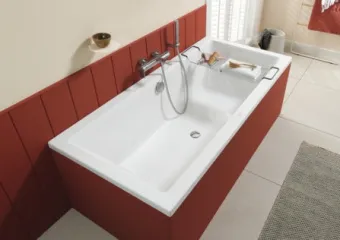 Villeroy & Boch Targa Plus Duo ванна 1700 x 750 mm, Альпийский белый UBA170NES2V-01