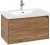 Villeroy & Boch Skyla КОМПЛЕКТ Тумба под раковину, 2 выдвижных ящика, 772 x 596 x 439 mm, Oak Kansas +Skyla Pаковина для установки на тумбу, 800 x 460 x 160 mm, с переливом, Альпийский белый C78600RH+5A518001