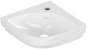 Villeroy & Boch Subway 3.0 Угловая раковина, 320 x 320 x 145 mm, Альпийский белый, без перелива, нешлифованный 43714601