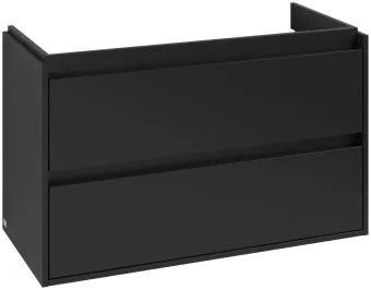 Villeroy & Boch Skyla Тумба под раковину, 2 выдвижных ящика, 972 x 596 x 439 mm, Soft Green +Skyla Pаковина для установки на тумбу, 1000 x 470 x 165 mm, с переливом, Альпийский белый C79900VL+5A51A501