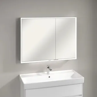 Villeroy & Boch My View Now Настенный зеркальный шкаф, с подсветкой, 1000 x 750 x 168 mm A4551000