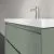Villeroy & Boch Skyla Тумба под раковину, 2 выдвижных ящика, 972 x 596 x 439 mm, Soft Green +Skyla Pаковина для установки на тумбу, 1000 x 470 x 165 mm, с переливом, Альпийский белый C79900AF+5A51A501