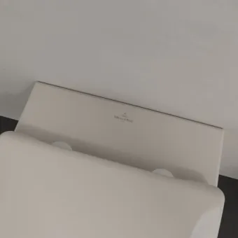 Villeroy & Boch Subway 2.0 Унитаз с открытым смывным краем, настенный, смыв DirectFlush, Pergamon CeramicPlus 5614R0R3+Сиденье с крышкой для унитаза, с функцией авто опускания (SoftClosing), со снимаемым сиденьем (QuickRelease), Pergamon 9M78S1R3