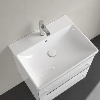 Villeroy & Boch Avento Pаковина для установки на тумбу, 600x470x180mm, Альпийский белый, с переливом, нешлифованный 41586001