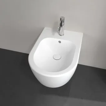 Villeroy & Boch Avento Биде, настенный, 370 x 530 mm, Альпийский белый 54050001