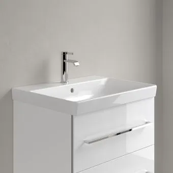 Villeroy & Boch Avento Pаковина для установки на тумбу, 600x470x180mm, Альпийский белый, с переливом, нешлифованный 41586001