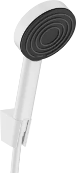 Hansgrohe Pulsify S Душевой набор с держателем 105 1jet, шланг 125 см, матовый белый 24301700