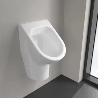 Villeroy & Boch Architectura Писсуар с меткой, Скрытый подвод воды, 325 x 355 mm, Альпийский белый 55860501