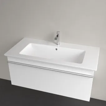 Villeroy & Boch Venticello Pаковина для установки на тумбу, 1000 x 500 x 170 mm, с переливом, Альпийский белый 4104AL01