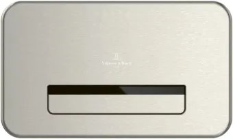 Villeroy & Boch Kлавиша смыва Viconnect 200M ProActive+, Смыв с 2 объемами, Нержавеющая Сталь 922311LC