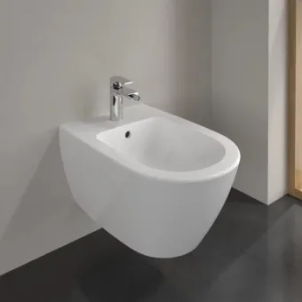 Villeroy & Boch Subway 2.0 Биде, настенный, 375 x 565 mm, Альпийский белый 54000001P