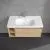 Villeroy & Boch Skyla КОМПЛЕКТ Тумба под раковину, 1 выдвижной ящик, 972 x 436 x 439 mm,Nordic Oak +Skyla Pаковина для установки на тумбу, 1000 x 470 x 165 mm, с переливом, Альпийский белый C79000VJ+5A51A501