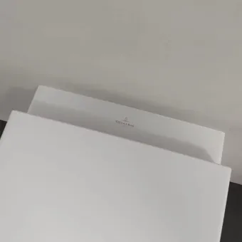 Villeroy & Boch Subway 2.0 Унитаз с открытым смывным краем Compact, настенный, смыв DirectFlush, Альпийский белый CeramicPlus, без сиденья 5606R0R1