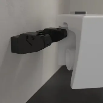 Villeroy & Boch Subway 2.0 Унитаз с открытым смывным краем, настенный, с DirectFlush / ViFresh, Альпийский белый c покрытием С+, с сиденьем 5614A1R1