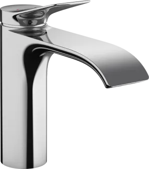Hansgrohe Vivenis Смеситель для раковины, однорычажный, 110 со сливным гарнитуром, хром 75020000