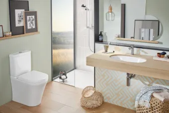 Villeroy & Boch O.novo Раковина для установки под столешницу, внутренний размер 530 x 320 x 150 mm, Альпийский белый CeramicPlus, с переливом 416250R1