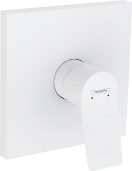 Hansgrohe Vivenis Смеситель для душа, однорычажный, скрытого монтажа, матовый белый, 75615700