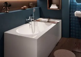 Villeroy & Boch O.novo ванна, 1800x800mm , Акрил Альпийский белый UBA180CAS2V-01