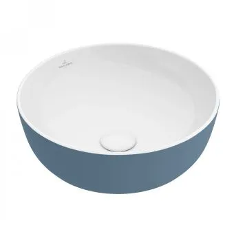 Villeroy & Boch Artis Раковина для установки на столешницу, 430 x 430 x 130 mm,Ocean, без перелива, нешлифованный 417943BCW2