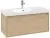 Villeroy & Boch Skyla КОМПЛЕКТ Тумба под раковину, 1 выдвижной ящик (2 ящика), 972 x 436 x 439 mm, Nordic Oak +Skyla Pаковина для установки на тумбу, 1000 x 470 x 165 mm, с переливом, Альпийский белый C78900VJ+5A51A501