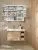Villeroy & Boch Skyla КОМПЛЕКТ Тумба под раковину, 1 выдвижной ящик, 772 x 436 x 439 mm,Nordic Oak+ Skyla Pаковина для установки на тумбу крыло справа, 800 x 460 x 160 mm, с переливом, Альпийский белый C78800VJ+5A52L101