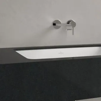 Villeroy & Boch Loop & Friends Раковина для установки под столешницу, внутренний размер 615 x 380 x 140 mm, Альпийский белый CeramicPlus, с переливом 4A5800R1