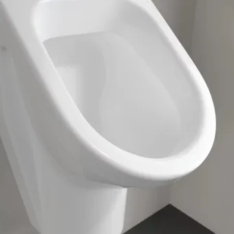 Villeroy & Boch Architectura Писсуар с меткой, Скрытый подвод воды, 325 x 355 mm, Альпийский белый 55860501