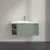 Villeroy & Boch Skyla КОМПЛЕКТ Тумба под раковину, 1 выдвижной ящик, 972 x 436 x 439 mm, Soft Green +Skyla Pаковина для установки на тумбу, 1000 x 470 x 165 mm, с переливом, Альпийский белый C79000AF+5A51A501