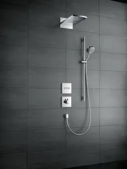Hansgrohe Raindance Select S Душевой набор 120 3jet со штангой 90 см и мыльницей, хром 26631000